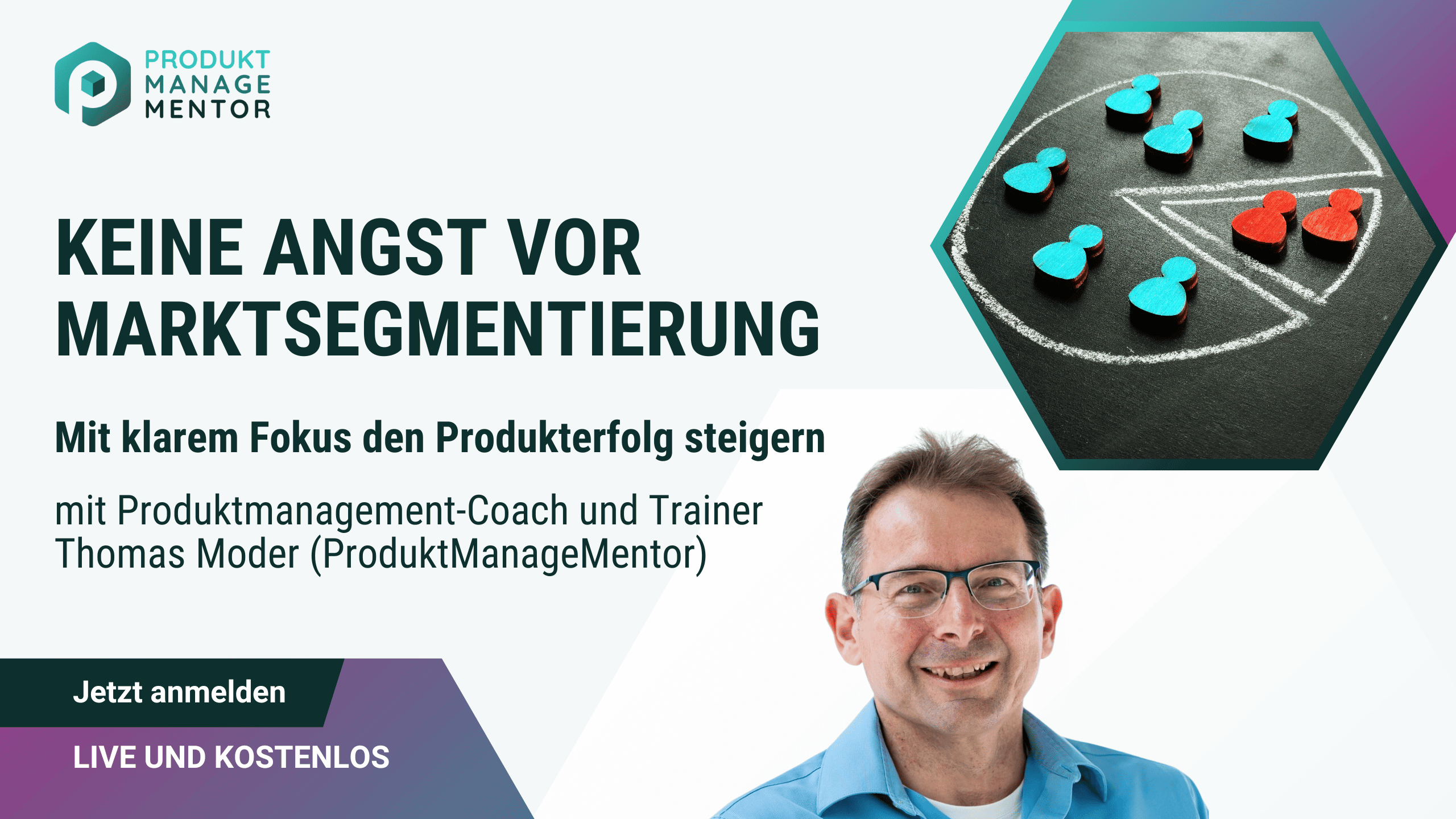 Jetzt zum Webinar anmelden und mehr zu Marktsegmentierung lernen!