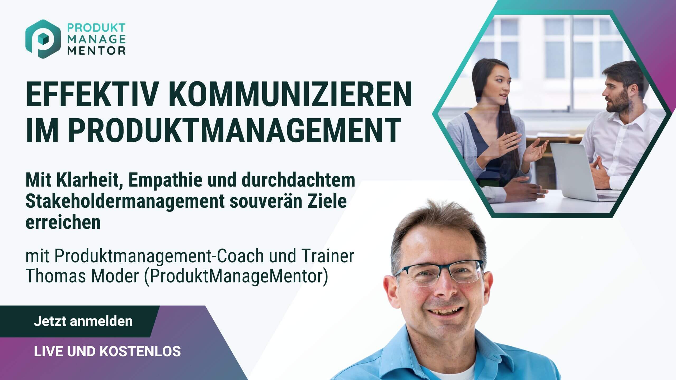 Webinarcover - Effektive Kommunikation