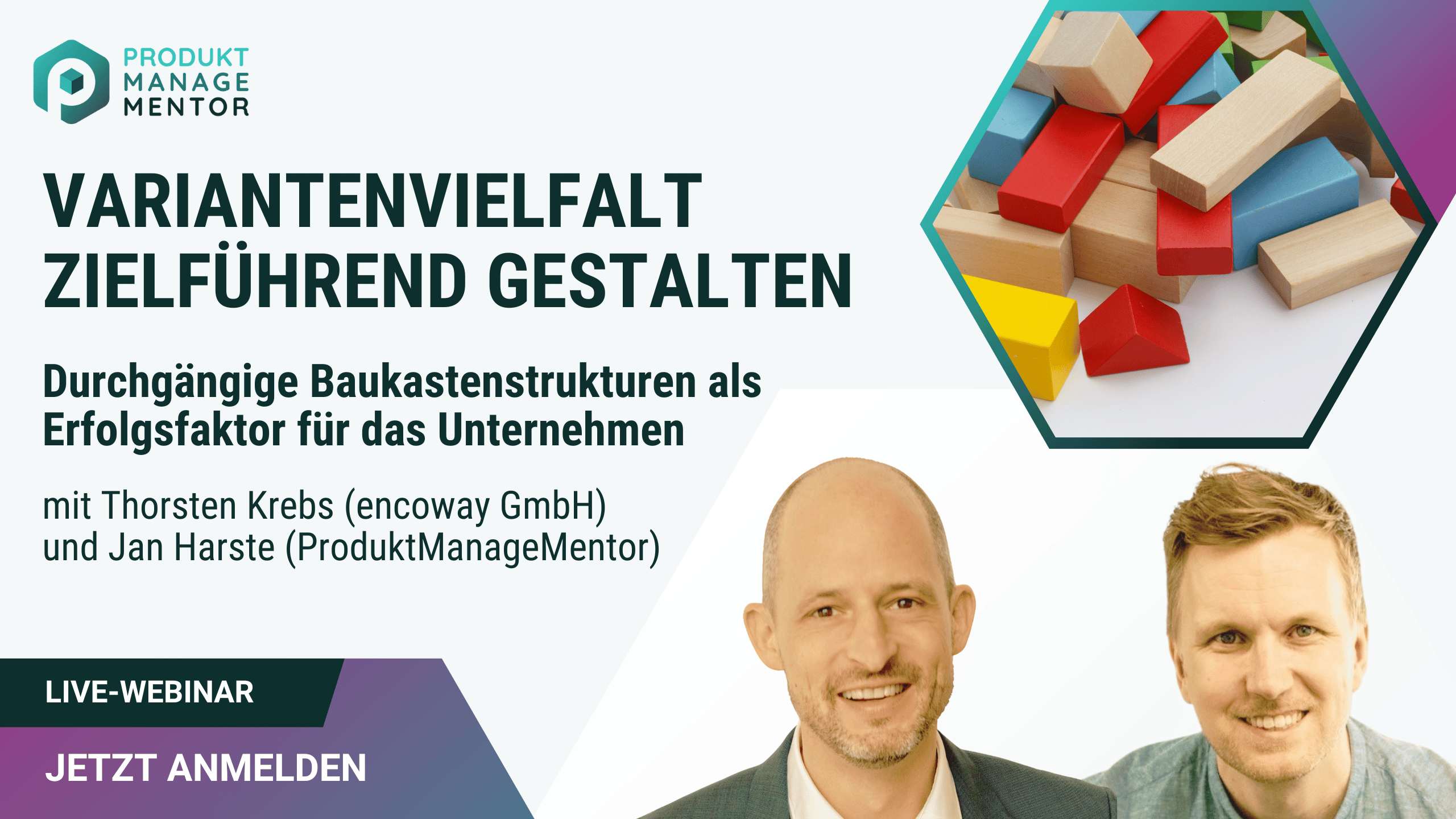 Variantenmanagement im Produktmanagement - Live-Webinar am 10. Juli