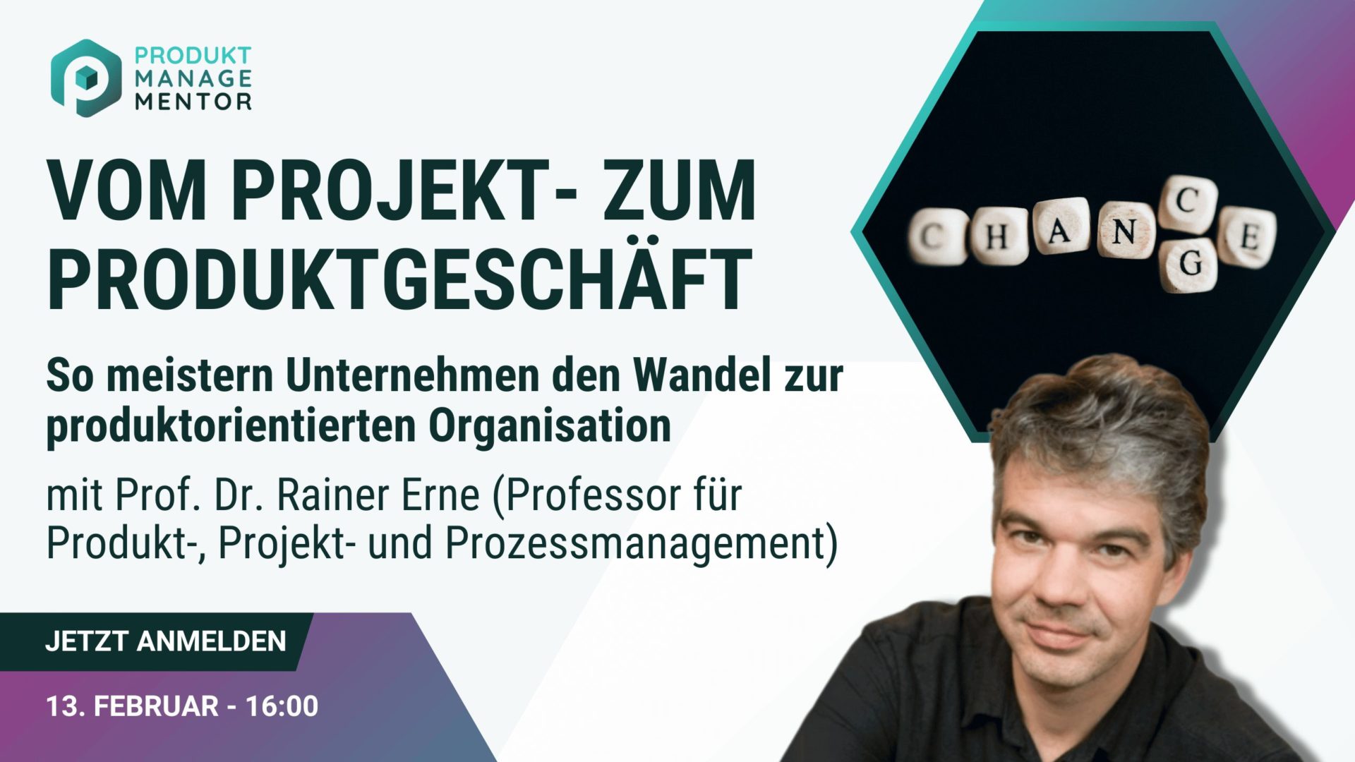 Vom Projektmanagement zum Produktgeschäft - Produktmanagement Webinar
